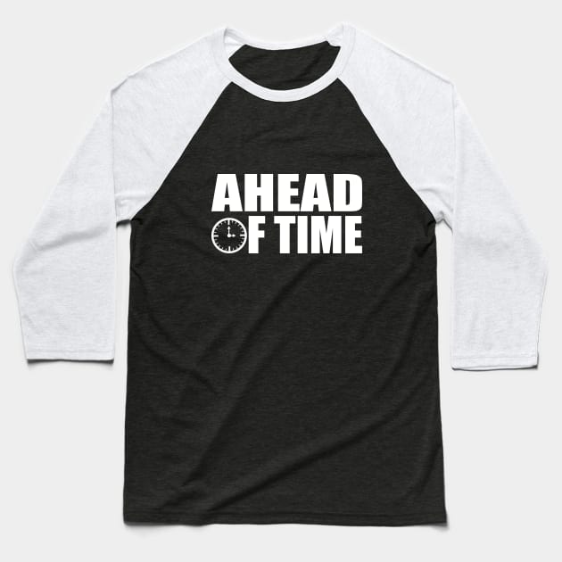 Artistic ahead of time  typography design Baseball T-Shirt by DinaShalash